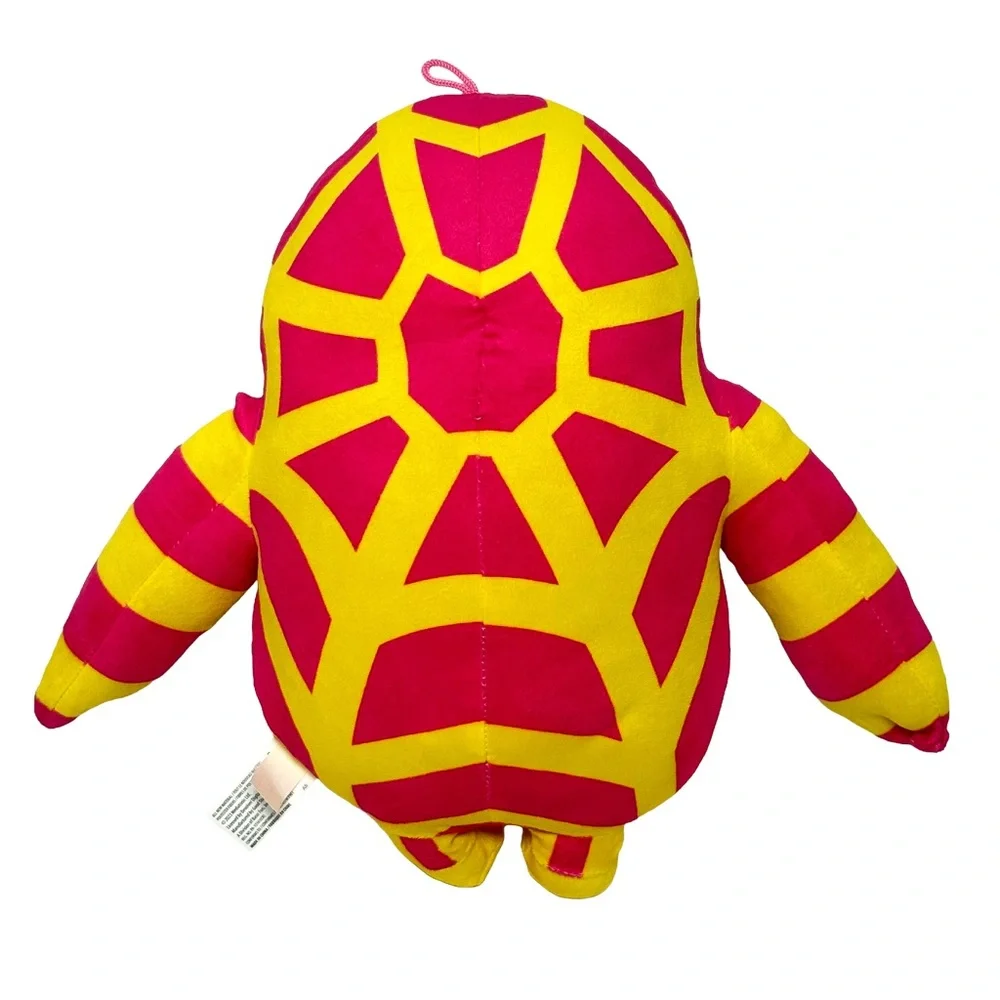 Official Fall Guys Spiderwebs 12” Plush Pink Yellow Mediatonic Licensed Game‎